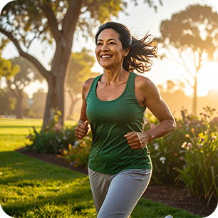 Woman jogging 