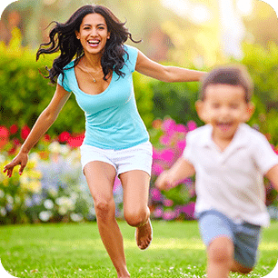 Outdoor family activity