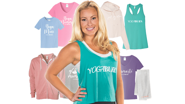 Yoga Burn Coral Tank Tops